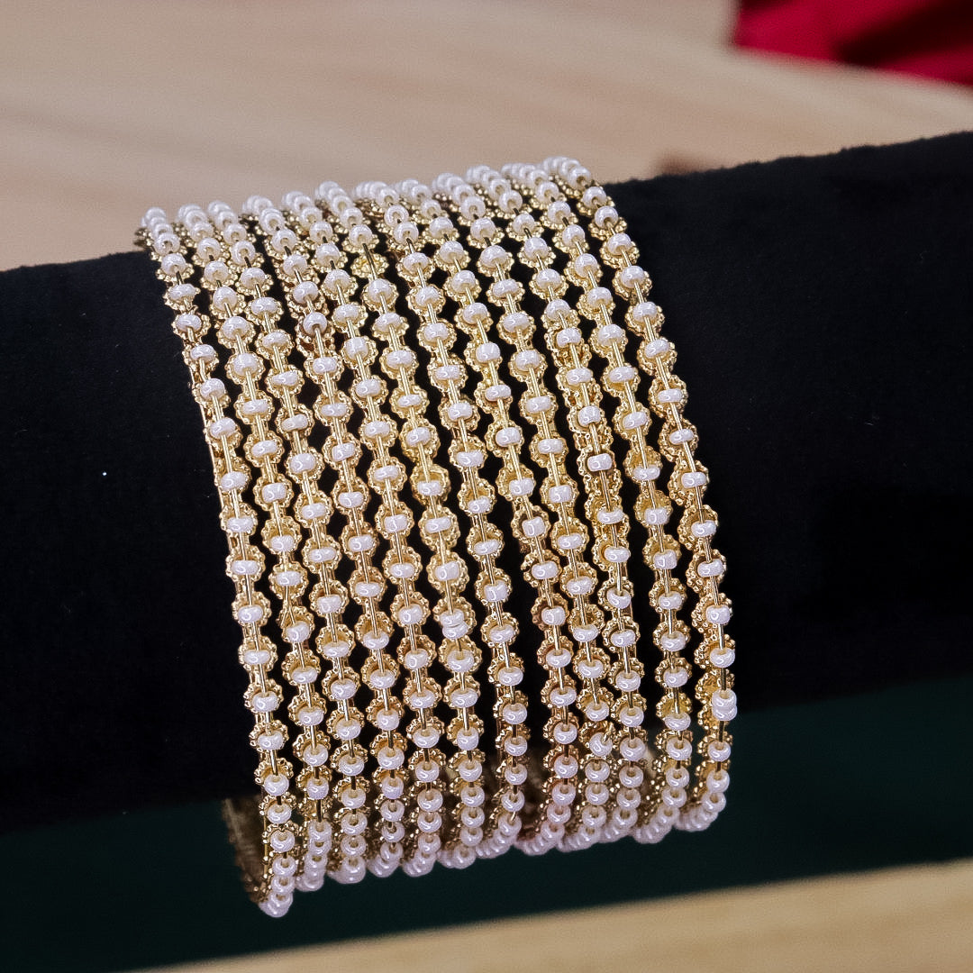 Moti Bangles - Dozen