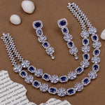 Load image into Gallery viewer, Oviya 2 Layer AD Choker - Royal Blue
