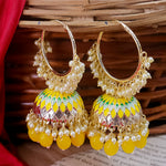 Load image into Gallery viewer, Jimmy Meenakari Hoop Jhumka
