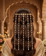 Load image into Gallery viewer, Kundan Latakan Trending  Back Hairband