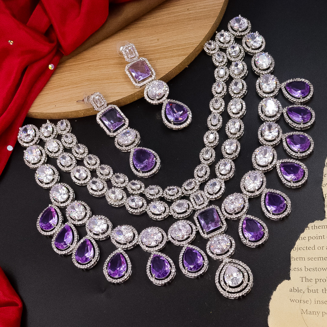 Nancy Layered AD Set -Purple