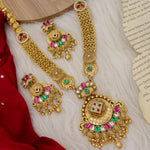 Load image into Gallery viewer, Shivani Long Rajwadi Necklace