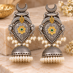 Load image into Gallery viewer, Ayushi Brass Jhumka