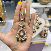 Renu Kundan Polki Semi Bridal Necklace