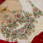 Load image into Gallery viewer, Tania Premium Polki Necklace