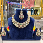 Load image into Gallery viewer, Rima Kundan Choker Set
