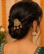Load image into Gallery viewer, Pushpa  Heritage Hair brooch