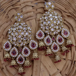 Load image into Gallery viewer, Aishwarya Chandbali - Ruby
