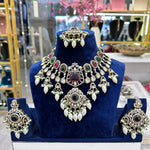 Load image into Gallery viewer, Vanya Polki  Necklace With Mangtika