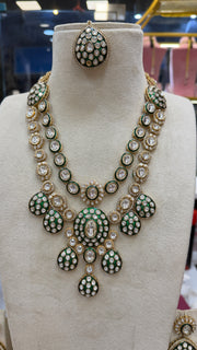 Laira Long Polki Layered Set
