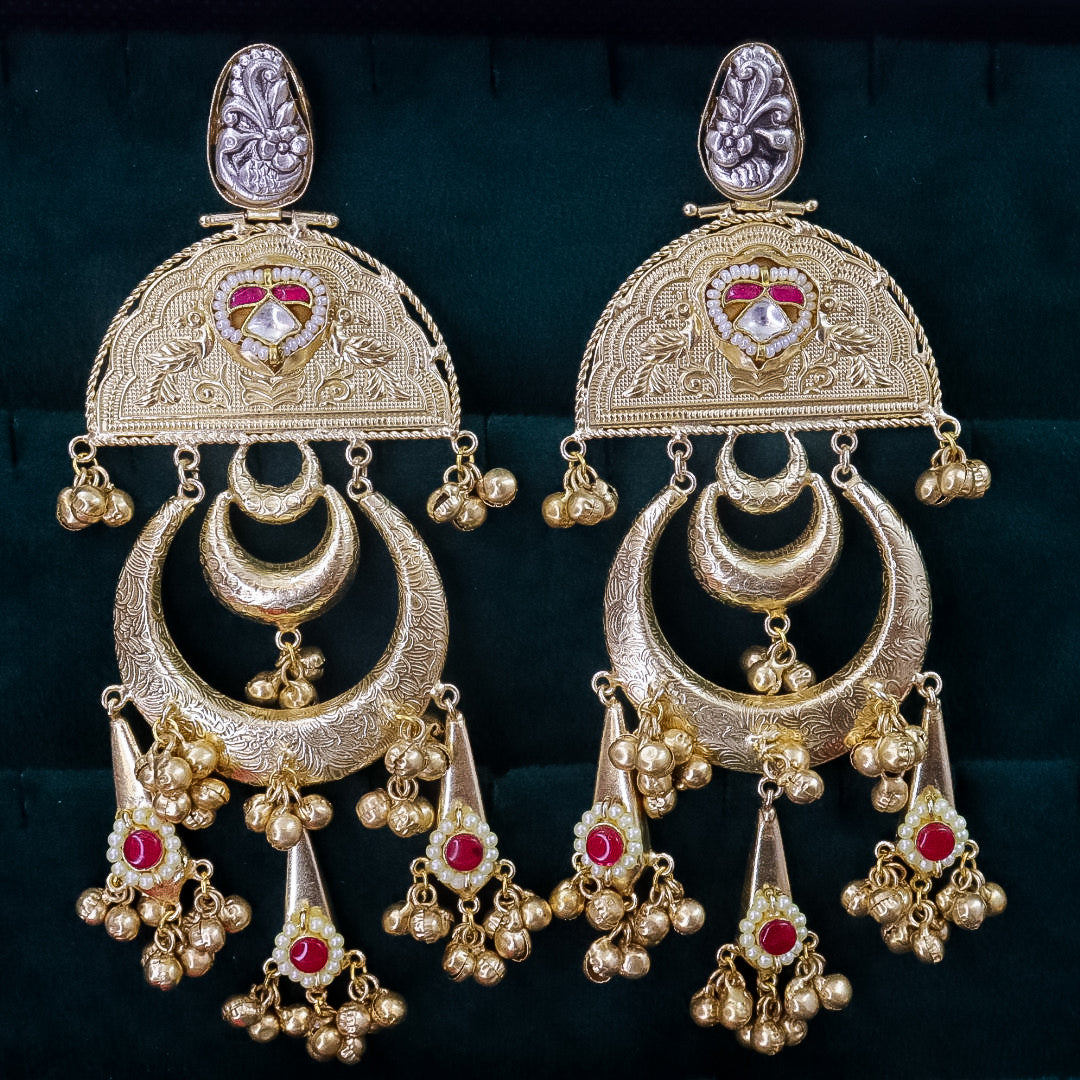 Vishali Ghungroo Kashmiri Chandbali