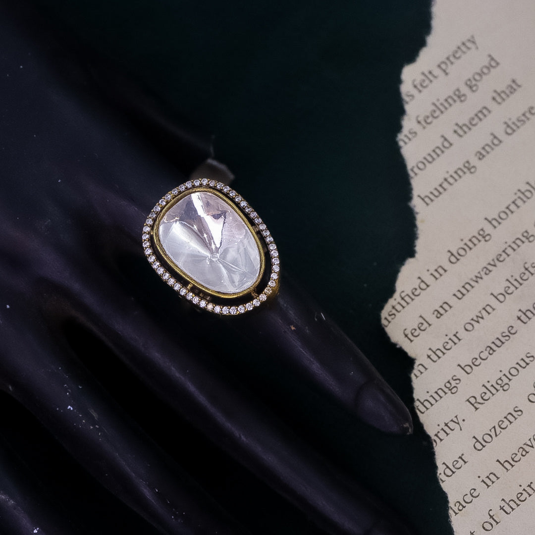 Pihu Trendy Moissianite Ring