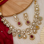 Load image into Gallery viewer, Erika Moissanite Necklace- Multi