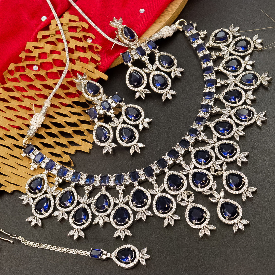 Ceyna AD Choker -Blue