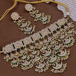 Load image into Gallery viewer, Naintara Premium Pachi Kundan Set
