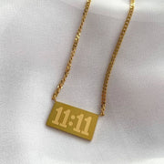 11:11 Stainless Steel Necklace