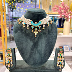 Load image into Gallery viewer, Madhu Choker Set With Latkan Earrings
