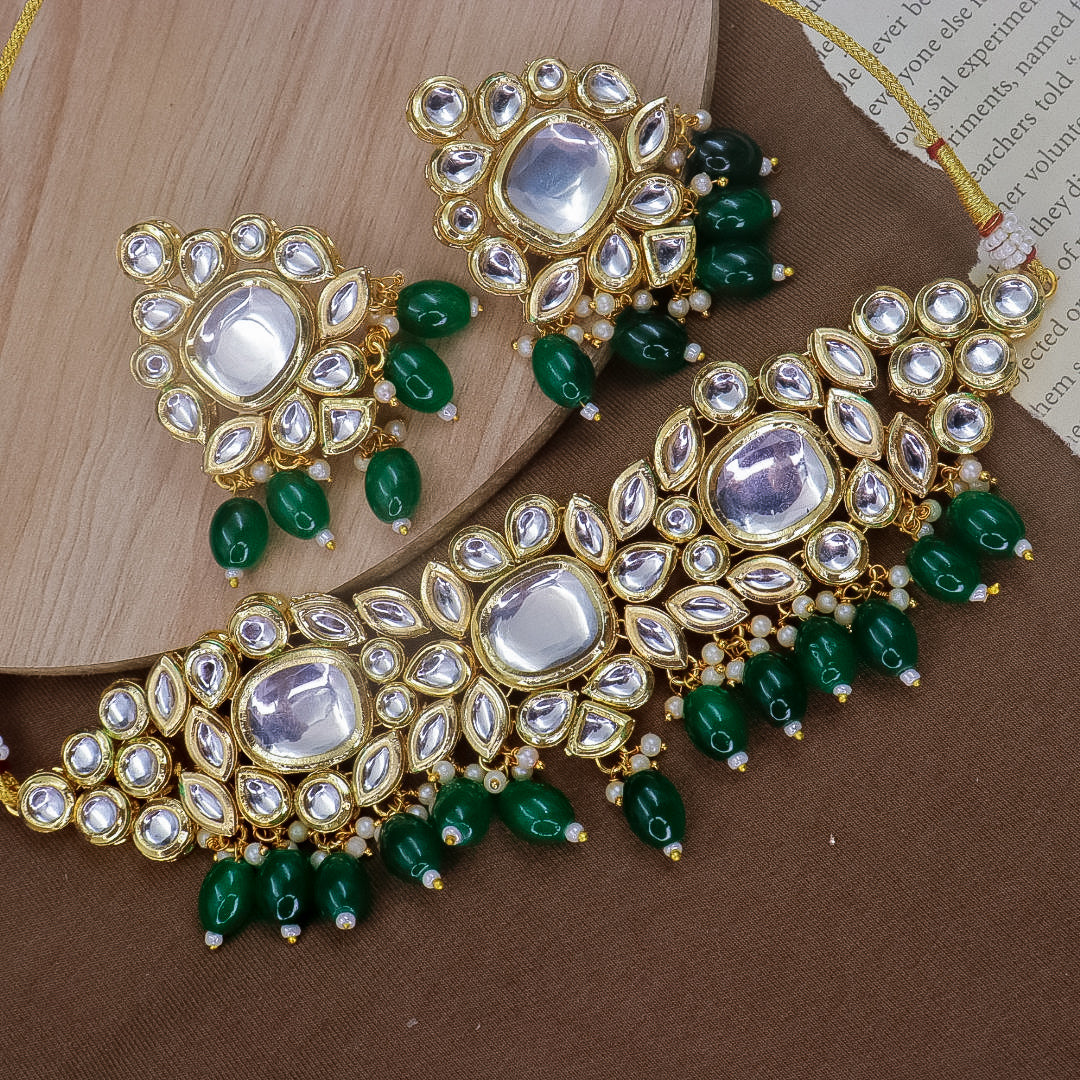 Hemisha Premium  Kundan Set