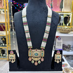 Load image into Gallery viewer, Chambuni Moti Long Rajwadi Set