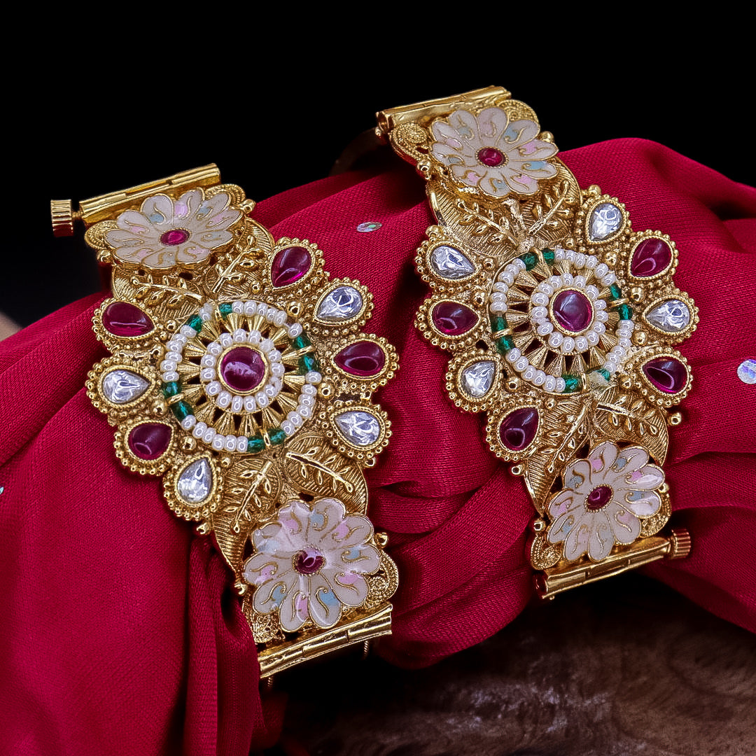 Madhuri Meenakari  Kada With Ghungro  Latakan