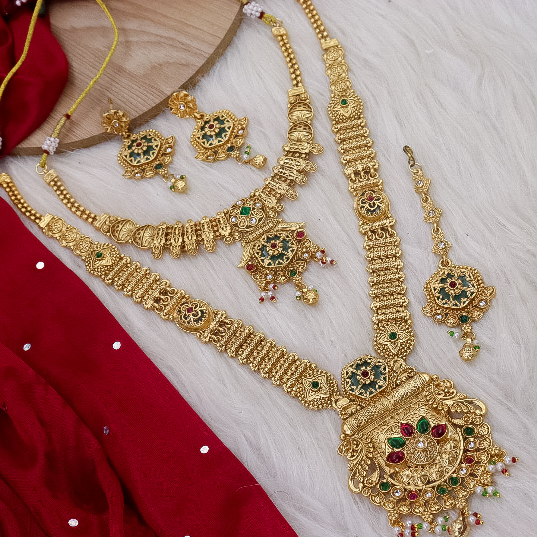 Unaska Long Short Heritage Necklace