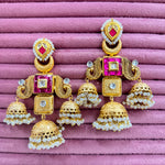 Load image into Gallery viewer, Zooni Kashmiri Viral Jhumka
