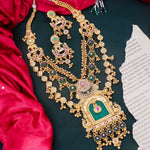 Load image into Gallery viewer, Bikani Long Layered Heritage Necklace