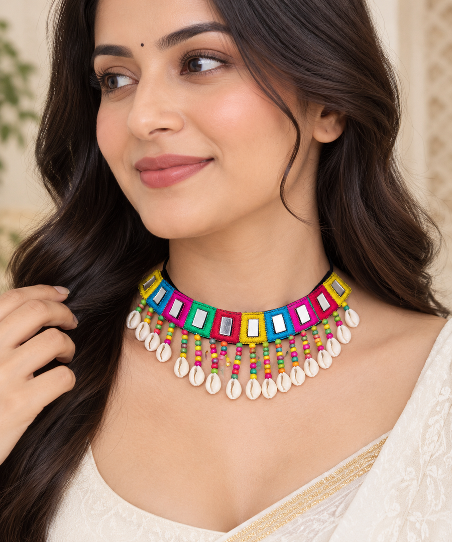 Sangh Shell Statement Choker