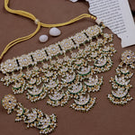 Load image into Gallery viewer, Naintara Premium Pachi Kundan Set
