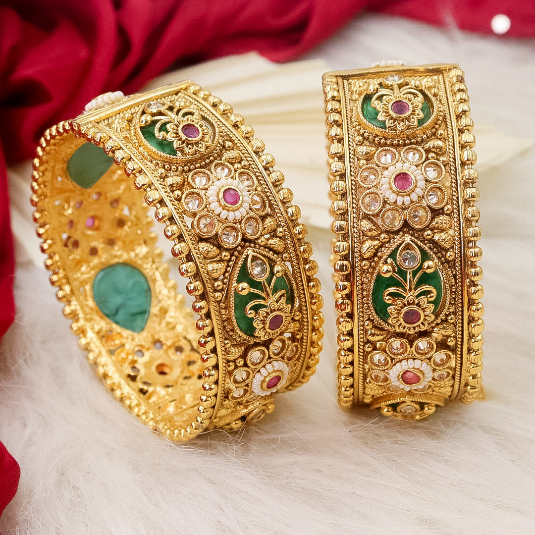 Dhan Heritage Brass kada