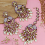 Load image into Gallery viewer, Momina Pakistani Earrings And Mangtika
