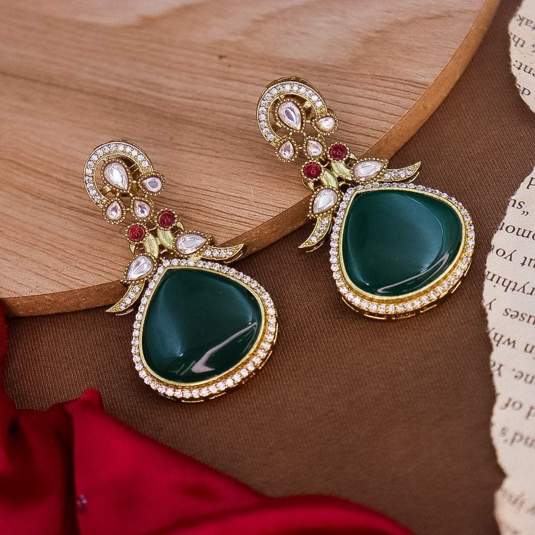 Nandini Moissianite Earrings