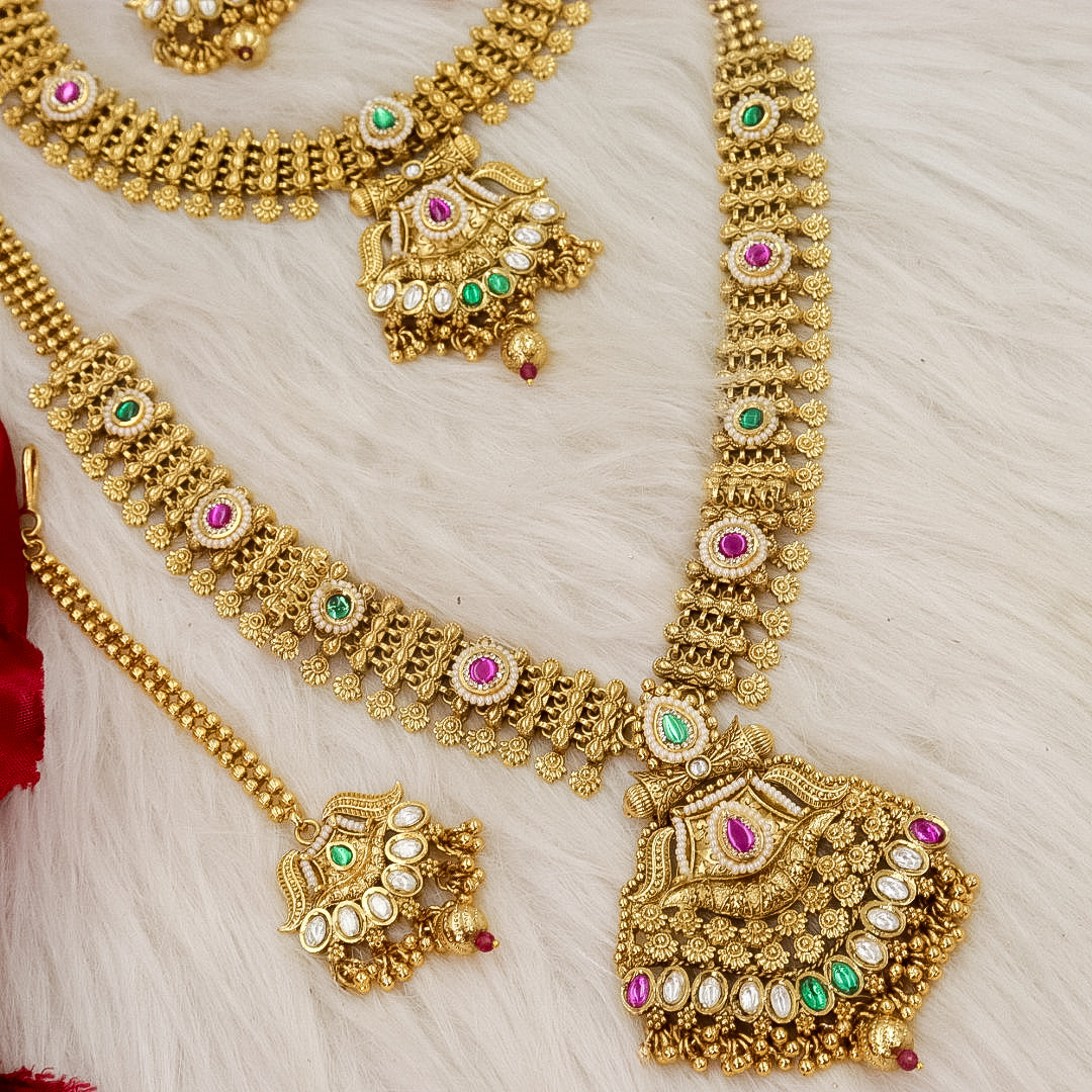 Lubna Premium Brass Rajwadi Combo