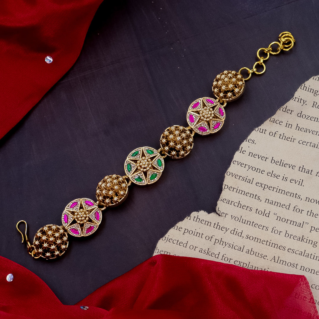 Khodal Choraski Gajra Bracelet