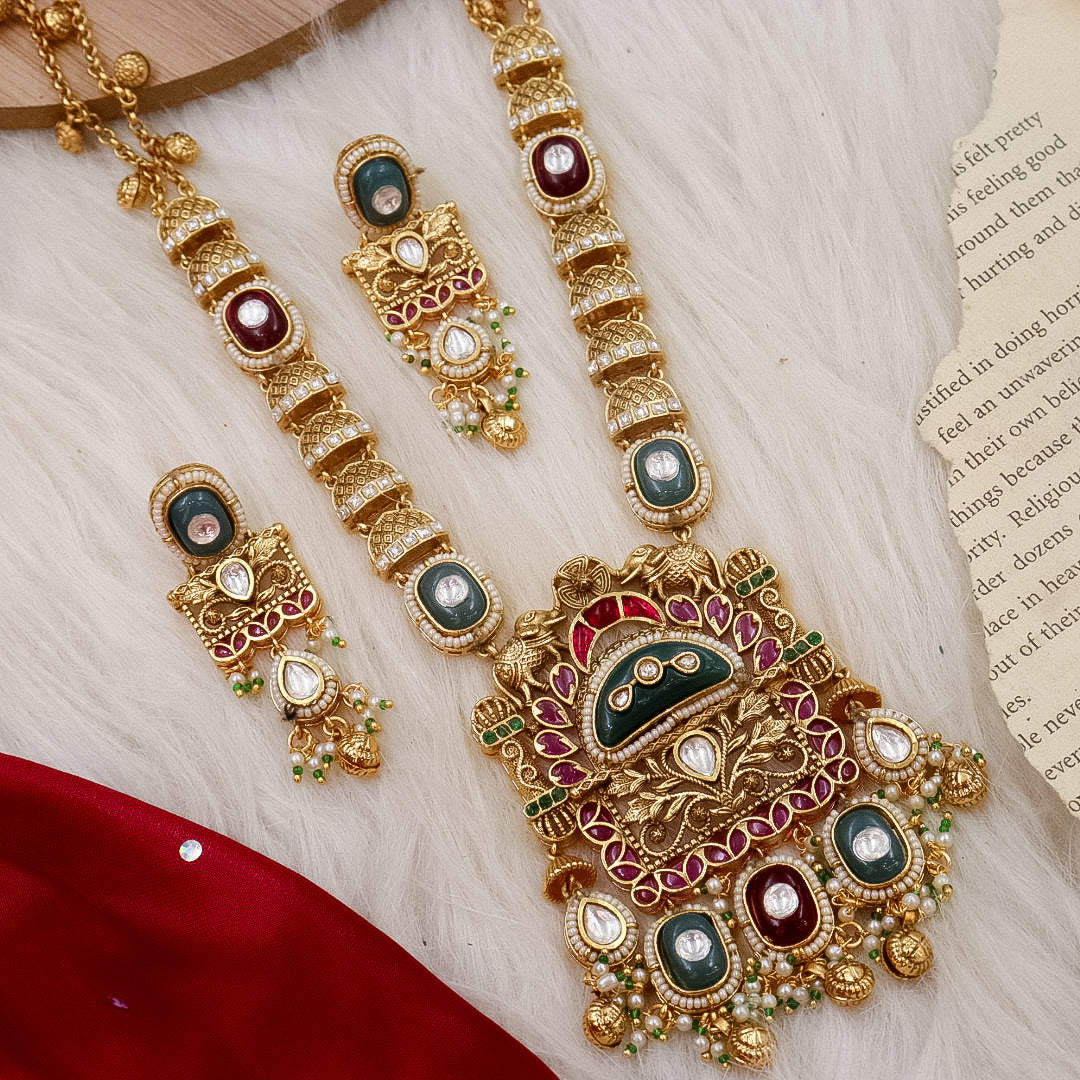 Dhruvi Heritage Long Necklace