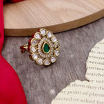 Load image into Gallery viewer, Moissanite Ring Adjustable