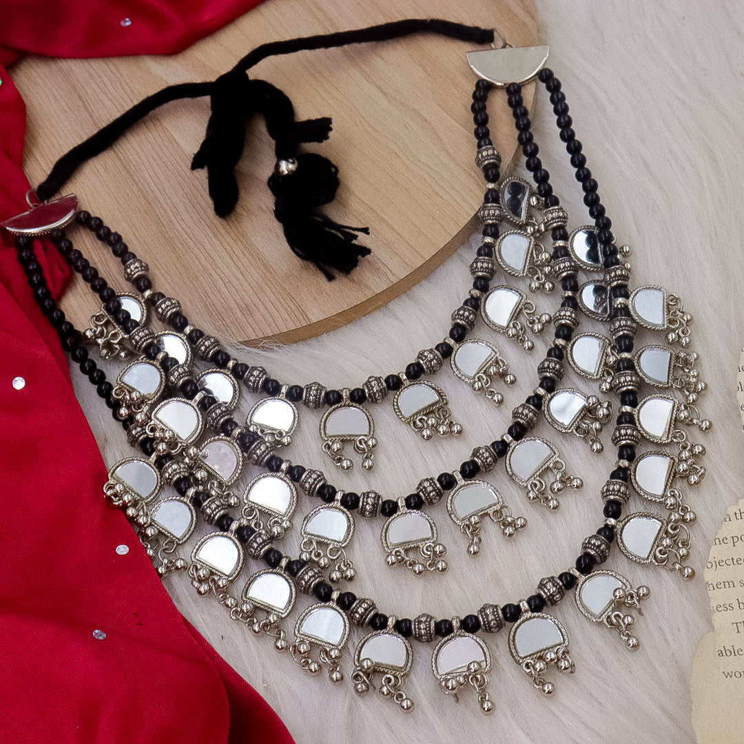 Mirror Layered  Necklace