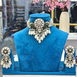 Load image into Gallery viewer, Peacock Moissianite Set - Maroon Green