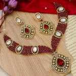 Load image into Gallery viewer, Yupa Designer Moissante Set- Red