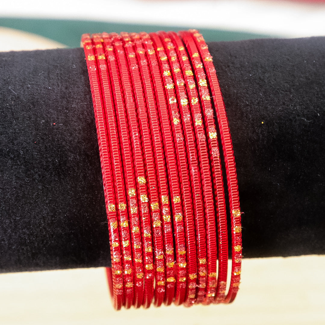Vamila Shimmer Metal Bangles (Dozen)