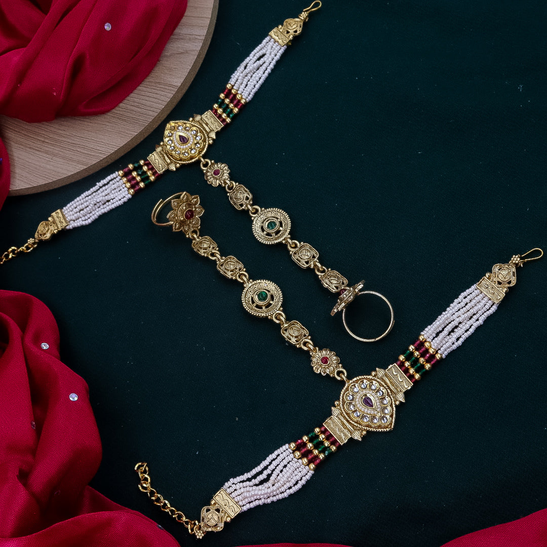 Ramya Heritage Watch Hathpanja - Pair