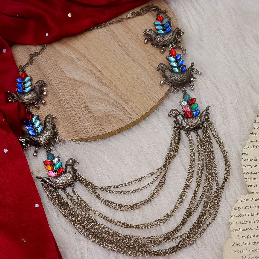 Peacock Necklace