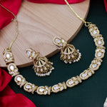 Load image into Gallery viewer, Akshay Moissante  Choker With Jhumka