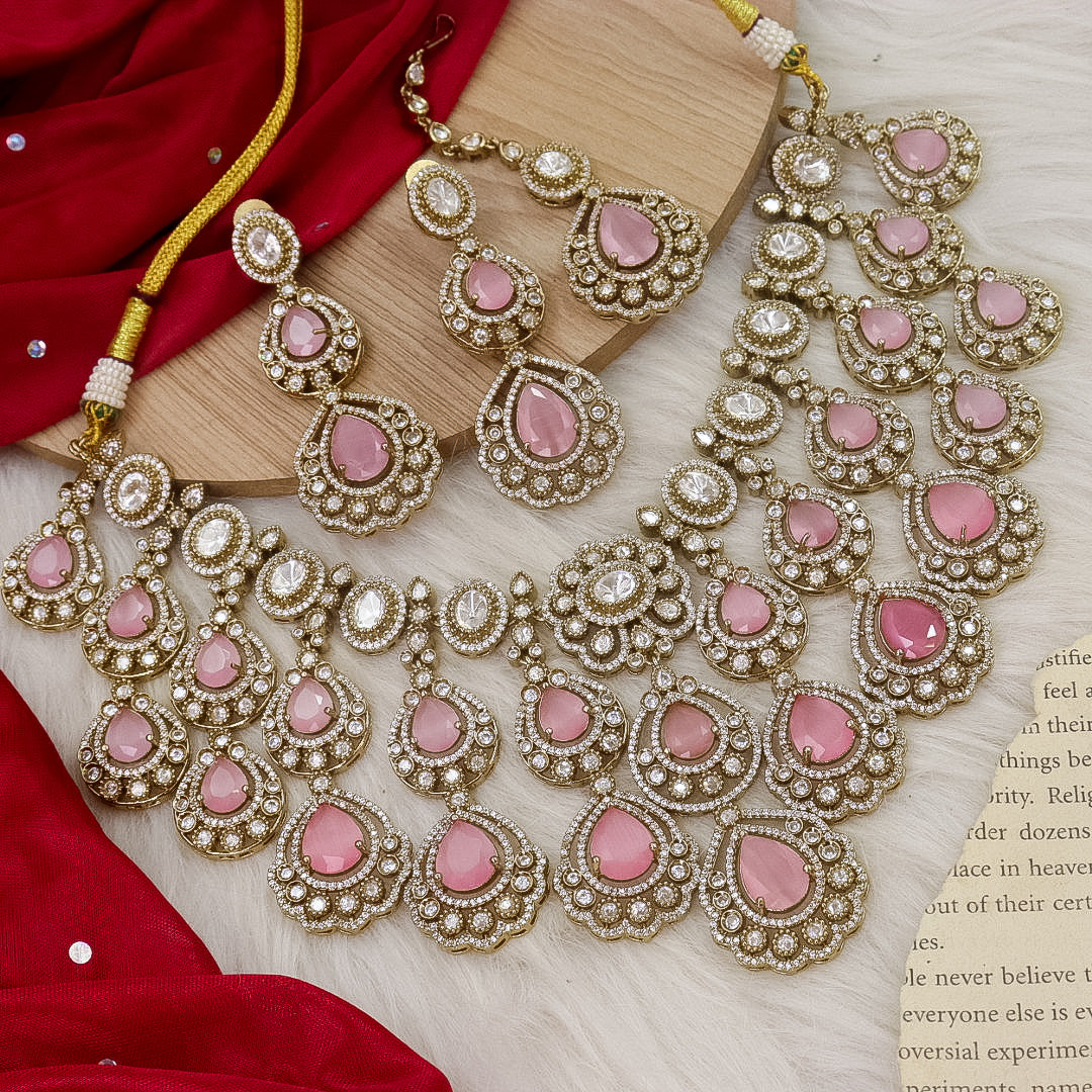 Karishm Semi Bridal Moissianite Choker