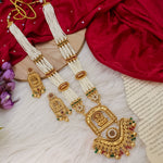 Load image into Gallery viewer, Lakshmi Long Temple Necklace