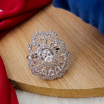 Load image into Gallery viewer, Cocktail AD Ring- Adjustable