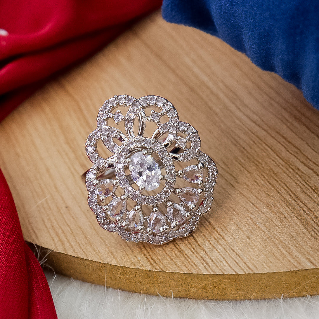 Cocktail AD Ring- Adjustable