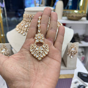 Nirali Semi Bridal Designer Moissianite Choker