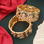 Load image into Gallery viewer, Peacock Heritage Kada