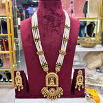 Load image into Gallery viewer, Laxmi Temple Long Heritage Necklace